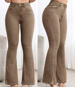 Stylish Tan Wash Jeans