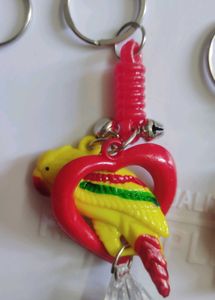 Cute Keychain Charms Set 6pcs