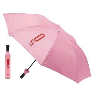 Pink Bottle Umbrella