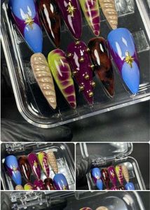 Unique Press-On Nails Set