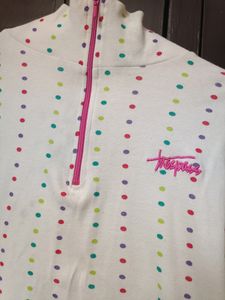 High Neck Thin  Sweatshirt