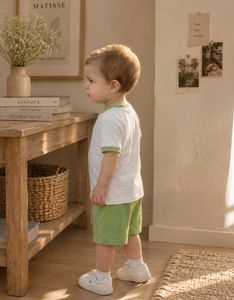 Cute Crocodile T-shirt &amp; Shorts Set