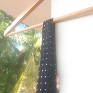 White Spotted Indigo Tie