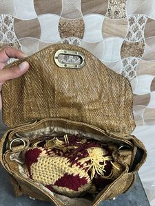 Chic Textured Leather Hobo Bag