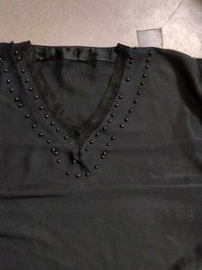 Elegant Black Ethnic Gown