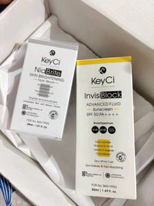 KeyCi NiaBrite Serum &amp; InvisiBlock Sunscreen