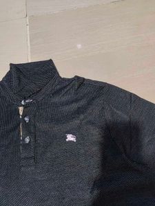 Burberry black lebel Polo tshirt