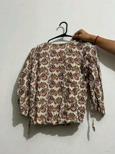 Boho Paisley Print Kurta Top