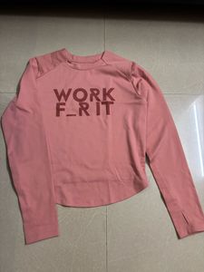 Pink Long Sleeve Top
