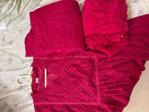 Lace kurta set