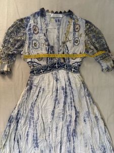 Bohemian Tie-Dye Maxi Dress