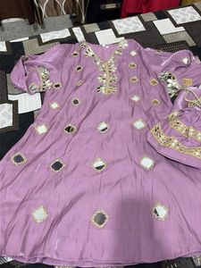 Embellished Kurta with Dupatta