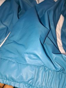 Women's colorblocked zipper bomber jackets for win
