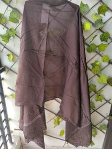Embroidered Brown dupatta