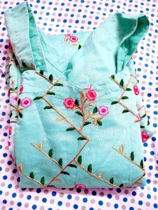 Beautiful Floral Print Kurta