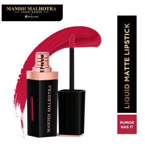 Manish Malhotra Rumor Has It Red Liquid Lipstick