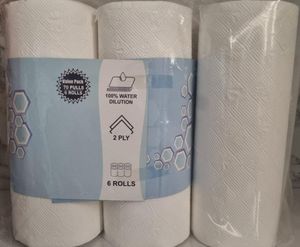 zCarta Kitchen Tissues -6 Rolls