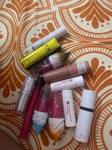 Assorted Lipsticks & Glosses Collection