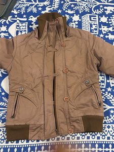 Brown Quilted Jacket