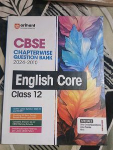Arihant CBSE English Core Class 12