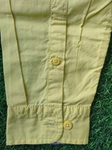 Branded Bossini Men's Yellow Casual Shirt