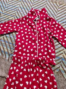 Baby Hug Night Suit For Girl Child