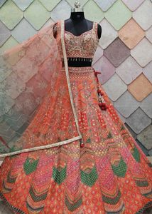 Embroidered Lehenga Choli Set