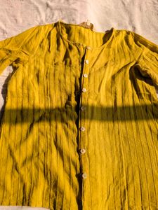Yellow Top with Detail