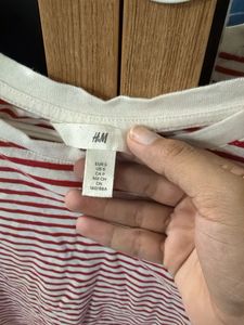 Classic Striped Red &amp; White T-Shirt