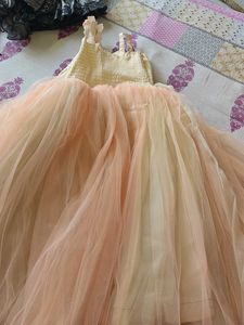 Elegant Floral Girls Party Dress