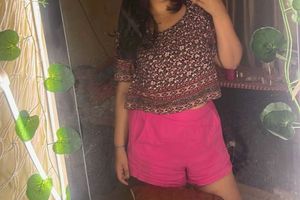 Off-Shoulder Floral Print Top