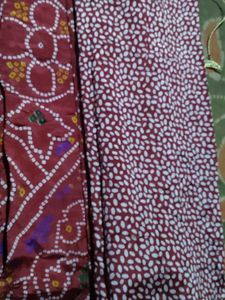 New Marun Colour Saree