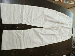 Classic White Pajama Pants