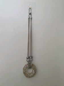Unique Resin Pendant Necklace
