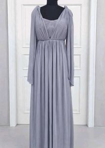 Elegant Flowy Chiffon Maxi Dress