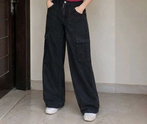 Black Cargo Pants