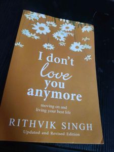 I Don't Love You Anymore Book