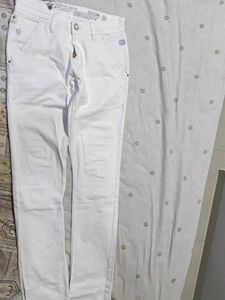 Shock Express Jeans - Cream/white Color