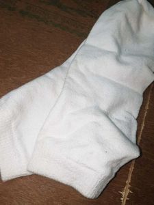 Classic White Crew Socks