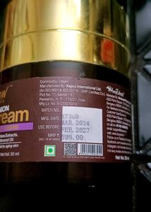 WOW Red Onion Face Cream