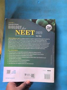 NEET Objective Biology 2025 Vol 1 &amp; 2 by Rajiv Vij