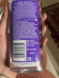 Herbal Essences Rosemary &amp; Herbs Shampoo