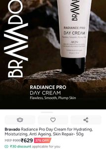 Bravado Radiance Pro Day Cream
