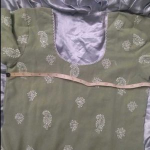 Embroidered Complete Kurta Set