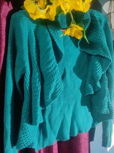 Sea Green Top