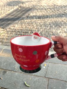 Festive Ginger Bread Xmas Mug - Green