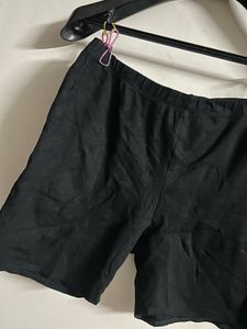 Black Casual Shorts