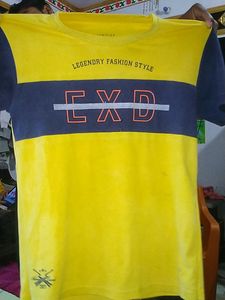 Tshirt Yellow Colour