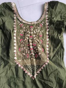 dress silk uppatta chodi