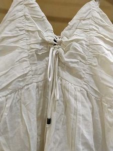 White Spaghetti Strap Dress